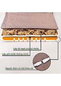 ￼[HÀNG CÔNG TY] Thảm ngải cứu Trung Hoa sưởi ấm trị đau mỏi lưng xương khớp hiệu quả