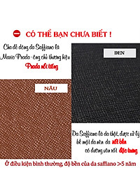 Thắt lưng nam, dây nịt nam da bò Saffiano 3 lớp Bụi Leather L106 - Khóa tự động, nhiều mặt khóa tùy chọn - Bảo hành 12 tháng