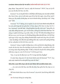 CHƯƠNG TRÌNH LUYỆN TẬP THI ĐẤU 3 MÔN PHỐI HỢP CHO CỰ LY 70.3 