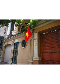 Cờ Việt Nam 70X100cm phi mờ