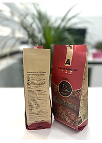 Cà Phê Arabica Cầu Đất - Pha Máy - Gói 250gr Nguyên Hạt Hương Vị Đậm Đà Cân Bằng Hoàn Hảo Rovina Coffee