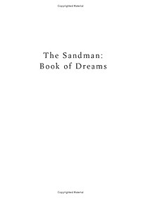 The Sandman Book Of Dreams
