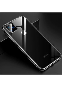 (Mua 1 tặng 1) Ốp lưng dẻo silicon cho iPhone 11 Pro Max (6.5 inch) hiệu Ultra Thin (siêu mỏng 0.6mm, chống trầy, chống bụi) - Hàng nhập khẩu