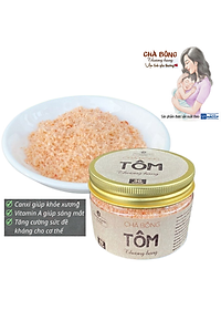 Chà bông tôm thượng hạng phamnghiafood hũ 40gr - Ruốc tôm với trên 90% thịt tôm chuẩn VietGap cho bé dinh dưỡng, cho mẹ nhàn tênh