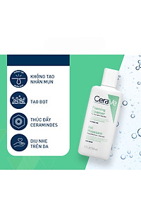 Nơi bán Sữa rửa mặt giúp làm sạch sâu dành cho da dầu CeraVe Foaming Cleanser