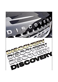 Chữ nổi 3D Discovery dán nắp capo - tem chữ dán trang trí ô tô Bảo Hành Uy Tín Lỗi 1 Đổi 1