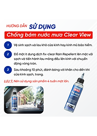 Dung Dịch Chống Bám Nước Mưa Liqui Moly Clear View 1590 | Chống Bám Nước Mưa Trên Kính Ô Tô Giúp Tăng Tầm Nhìn Khi Đi Mưa
