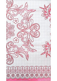 KHĂN TRẢI BÀN PAULEE 856B - HOA VĂN HỒNG - 150 CM X 264 CM - KHÔNG THẤM NƯỚC
