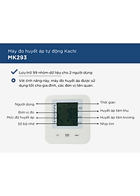 Máy đo huyết áp bắp tay Kachi MK293 - Hàng chính hãng