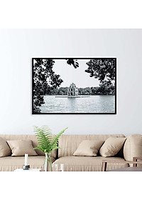 Tranh treo tường phong cảnh Hà Nội xưa - HNX016