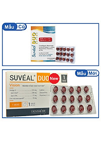 Vitamin Bổ Mắt Cao Cấp Từ Pháp Suvéal Duo: Chống Tia Sáng Xanh, Giảm Tổn Thương Mắt Do  Quá Trình Oxh Trong Học Tập, Làm Việc, Tuổi Tác, Phòng Ngừa Và Hỗ Trợ Điều Trị Đục Thủy Tinh Thể, Thoái Hóa Điểm Vàng 