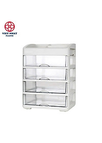 Tủ Đựng Mỹ Phẩm Cao Cấp HOKORI 4 Tầng, Kệ Đựng Mỹ Phẩm, Đồ Trang Điểm Nhiều Ngăn - Hàng Việt Nam