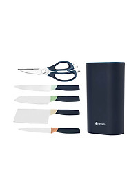 Bộ dao kéo 05 món Elmich diamond EL-8404