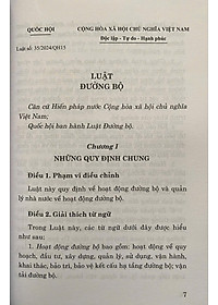 Luật Đường Bộ Năm 2024