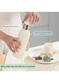 Bình Giữ Nhiệt Fuji Travel 500 ml - Inochi HNK.BNFT.3139 (Mẫu Màu Giao Ngẫu Nhiên)