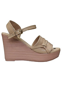 Giày Sandal Nữ Đế Xuồng TiTi ĐÔ Cao Cấp 9cm DNU2061d
