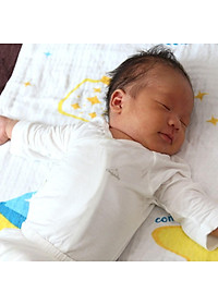 Bộ quần áo cộc cho bé 100% Cotton Lụa – Comfybaby Siêu nhẹ - thoáng mát QACF22042021 size 3-12 tháng