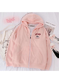  Áo Hoodie - Áo Khoác Nỉ Nam Nữ Dây Kéo Unisex Thêu 0707 Cực Hot - Kèm DEAL Sốc ( có ảnh thật )