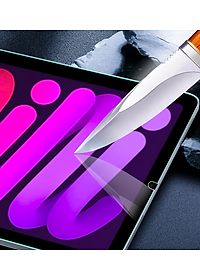 Dán cường lực dành cho iPad Mini 7 hiệu Greencase chống xước chống vỡ - Hàng nhập khẩu 