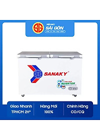 TỦ ĐÔNG INVERTER SANAKY 280 LÍT VH-3699A4K ĐỒNG (R600A) (KÍNH CƯỜNG LỰC) - HÀNG CHÍNH HÃNG