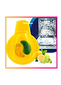 Combo Vệ sinh máy rửa bát Finish: Dung dịch vệ sinh chai 250ml, Viên Treo khử mùi hôi trong máy rửa bát - Chính Hãng.