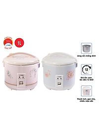 Nồi Cơm Điện Nắp Gài Tiger JNP-1000 - 1L JASMIN - Hàng Chính Hãng