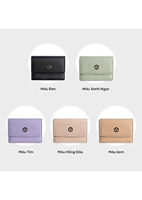 Ví Yuumy ( Thời trang nữ dáng ngắn nắp gập - Ví da Seasand YV100 )