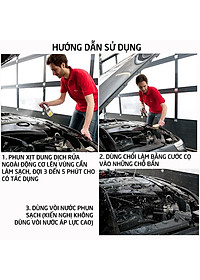 Shampoo làm sạch khoang động cơ xe Sonax Engine and Cold Cleaner 543200