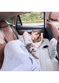 Nệm Giường Hơi ô tô Cao Cấp Vải Nhung Tặng Kèm Bơm