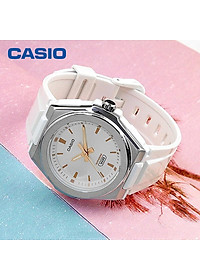 Đồng Hồ Nữ Dây Nhựa Casio Standard LWA-300H-7EVDF Chính Hãng - LWA-300H-7E Gờ Kim Loại