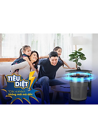 Đèn bắt muỗi thông minh Rạng Đông chính hãng Model: DBM01 5W tiện ích, hạn chế tiếng ồn, sản phẩm TOP của năm. Giá gốc tận xưởng