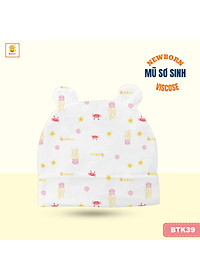 Nón/Mũ Sơ Sinh Họa Tiết Xinh Xắn Cho Em Bé - BB83