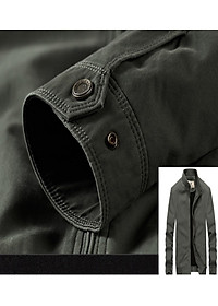 Áo Khoác Nam Big Size Áo Khoác Kaki Nam Hai Lớp Big Size Chống Lạnh Chống Nắng Chống Gió Hàn Quốc Cao Cấp WK35 - ShopN6 (Nhiều Màu)