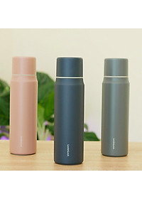 Bình giữ nhiệt Lock&Lock 505ml Maman Cup Vacuum Bottle LHC1487 - Hàng chính hãng, nắp dùng làm cốc nước uống - JoyMall