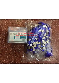 SỈ 50 BỘ THẺ ĐEO NHÂN VIÊN 108 (ngang) + dây đeo thẻ lụa móc nhựa (LOẠI ĐẸP)