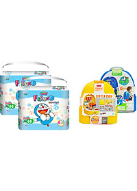 Combo 2 Bịch Tã Quần Goon Friend Doremon Mới Gói Siêu Đại M68 (7kg ~ 12kg) + Tặng Balo Đồ Chơi Cao Cấp (Mẫu Ngẫu Nhiên)