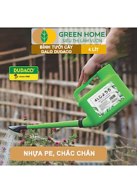 Bình Tưới Cây Vòi Sen GreenHome, Galo Dudaco, 4 Lít, 2 Chế Độ Tưới, Dễ Sử Dụng, Tháo Lắp Dễ Dàng, Độ Bền Cao