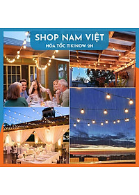 [Cao Cấp] Dây Led Ping Pong G50 Siêu Bền Chịu Mưa Nắng Trang Trí Ngoài Trời - Chính Hãng NAVIVU