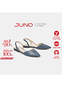 Nơi bán Giày Búp Bê Nữ 3cm Thời Trang JUNO Slingback Bệt BB03100