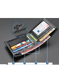 Ví nam da bò cao cấp phong cách mới