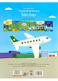 First Sticker Book - Sách Dán Hình Đầu Đời Cho Bé - Sân Bay