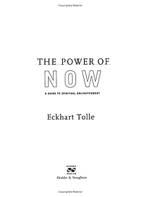 The Power Of Now: A Guide To Spiritual Enlightenment (20th Anniversary Edition)