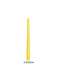 [22 Màu] Hộp 6 Nến Thơm Taper Eden Candle FTRAMART EDC2331 cao 25cm, phù hợp tất cả chân đế nến theo tiêu chuẩn cắm nến taper, Nến hình búp măng non