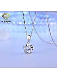 Dây chuyền bạc Ý 925 Huệ Ngân - Hoa đại PP1618