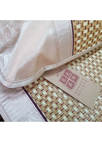 Chiếu điều hòa cao cấp xuất Nhật kích thước 1m6 x 2m nằm được 2 mặt (bao gồm túi đựng + 2 vỏ gối)