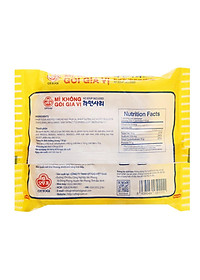 Combo 6 gói Mì Không Gói Gia Vị Ottogi 110G