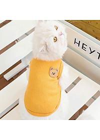 ÁO THUN BA LỖ THÔNG HƠI CHO THÚ CƯNG CHÓ MÈO