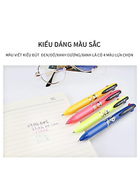 BAOKE Bút Bị Bấm 4 Màu -B45
