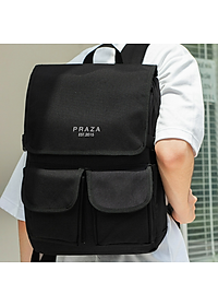 Balo Đựng Laptop TRAVEL BACKPACK Chất Liệu Vải Canvas Cao Cấp PRAZA + (tặng túi hộp V08) - BLS0203