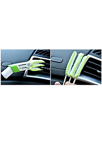 chổi vệ sinh cửa gió điều hoà xe hơi, chổi quét bụi bàn phím máy tính, cây lau nội thất taplo xe, bàn chải quét cửa gió